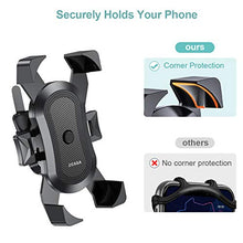 Load image into Gallery viewer, ECASA Bike Phone Mount, One-Hand Operation Cell Phone Mountain Bike Holder, for Bicycle Motorcycle Handlebar, Cradle Clamp for iPhone 11, Samsung and Most 4.7-6.5 inch Smartphones
