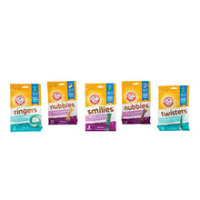 Load image into Gallery viewer, Arm &amp; Hammer Twisters Dental Treats for Dogs | Dental Chews Fight Bad Breath, Plaque &amp; Tartar without Brushing | Available in Multiple Flavors and Sizes
