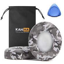 Load image into Gallery viewer, KAHHA Ear Pads,Replacement earpads Compatible with Beats Studio 2 &amp; 3Wired/ Wireless Headphones Ear Cushions with Noise Isolation Memory Foam/ECO Protein Leather/Strong Adhesive Tape(Camo Grey)
