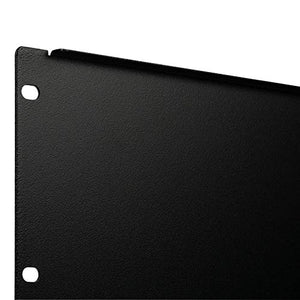 NavePoint 2U Blank Rack Mount Panel Spacer for 19-Inch Server Network Rack Enclosure Or Cabinet Black