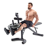 Load image into Gallery viewer, Weider XRS 20 Olympic Workout Bench with Removable Preacher Pad and Integrated Leg Developer
