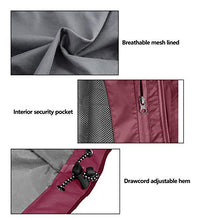 Load image into Gallery viewer, Little Donkey Andy Women’s Waterproof Rain Jacket Lightweight Outdoor Windbreaker Rain Coat Shell for Hiking, Travel Tango Red XL
