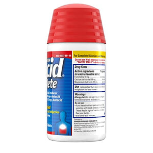 Pepcid Complete Acid Reducer + Antacid Chewable Tablets, Heartburn Relief, Mint, 50 ct