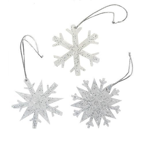 Yankee Candle Sparkling Snow Scented Snowflake Ornament