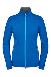 Spyder Active Sports Womens Bandita Full Zip, Collegiate, Large
