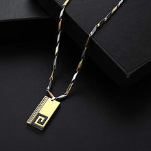 Load image into Gallery viewer, Anti EMF Radiation Premium Pendant |Scalar Energy Pendent| Electromagnetic Radiation Protection, House Phones and WiFi Shield | Improves Sleep and Helps You Become More Relaxed | Tungsten Tag Necklace
