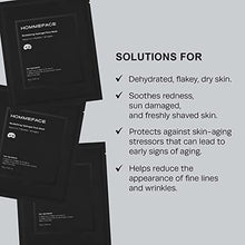 Load image into Gallery viewer, HOMMEFACE Revitalizing Hydrogel Facial Mask Set for Men (5ct) - Hydrating, Anti-aging &amp; Soothing Face Sheet Mask with Hyaluronic Acid, Vitamin B, C, E &amp; Peptides, Beard-Friendly
