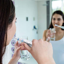 Load image into Gallery viewer, Triple Bristle Best Sonic Electric Toothbrush - Whiter Teeth &amp; Brighter Smile - Rechargeable 31,000 VPM Tooth Brush is Unique &amp; Patented 3 Brush Head Design - Perfect Angle Bristles Clean Each Tooth
