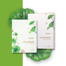 Load image into Gallery viewer, Cica Facial Sheet Mask for Women Skin Care, Korean, Ceramide, Rose, Tea Tree 5 Pack
