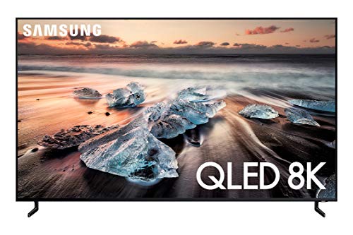 Samsung QN65Q900RBFXZA Flat 65-Inch QLED 8K Q900 Series Ultra HD Smart TV with HDR and Alexa Compatibility (2019 Model), Black