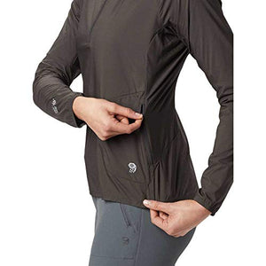 Mountain Hardwear KOR Preshell Pullover Women’s Lightweight Jacket Windbreaker for Running, Hiking, Climbing, and Everyday - Void - X-Small