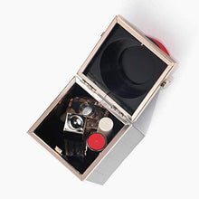 Load image into Gallery viewer, Women Acrylic Black Lipstick Shape Evening Bags Purses Clutch Vintage Banquet Handbag (Black)
