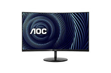 Load image into Gallery viewer, AOC CU32V3 32" Super-Curved 4K UHD monitor, 1500R Curved VA, 4ms, 121% sRGB Coverage / 90% DCI-P3, HDMI 2.0/DisplayPort, VESA, Black
