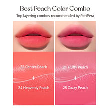 Load image into Gallery viewer, Peripera Ink Airy Velvet Lip Tint (0.14 fl oz) | High-Pigmentation, Lightweight, Soft, Moisturizing, Not Animal Tested | (#023 IN THE PEACHLIGHT)
