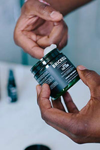 Brickell Men's Renewing Face Scrub for Men, Natural and Organic Deep Exfoliating Facial Scrub Formulated with Jojoba Beads, Coffee Extract and Pumice, 2 Ounce, Scented