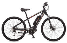 Load image into Gallery viewer, Schwinn Voyageur Electric Bike, Mid-Drive, Large Step-Through Frame, Dark Blue
