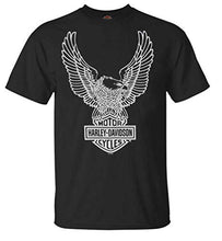 Load image into Gallery viewer, Harley-Davidson Mens T-Shirt Eagle Graphic Short Sleeve Black Tee 30296656 (2XL)
