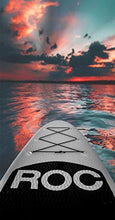 Load image into Gallery viewer, Roc Inflatable Stand Up Paddle Board with Premium sup Accessories &amp; Backpack, Non-Slip Deck, Waterproof Bag, Leash, Paddle and Hand Pump. (Black)
