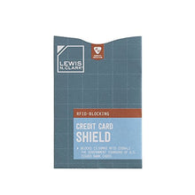 Load image into Gallery viewer, Lewis N Clark RFID Credit Card Holder Shield, Anti-Theft Wallet Sleeve + RFID Blocking ID Holder &amp; Credit Card Protector - 3 Pack
