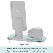 Load image into Gallery viewer, BEACOO Charging Stand for iWatch Series 5, 2 in 1 Charging Dock for iPhone Airpods Charging Station for iWatch 4/3/2/1/iPhone 11/11pro/Xs/XR/X/8/7 /6S
