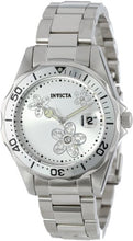 Load image into Gallery viewer, Invicta Women's 12506 Pro Diver Silver Dial Crystal Accented Stainless Steel Watch
