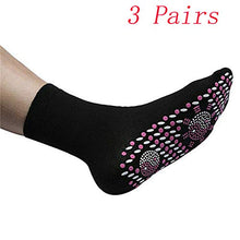 Load image into Gallery viewer, ERWGVH Self Heating Socks, Tourmaline Magnetic Socks Self Heating Magnetic Socks Pain Relief for Women and Men, Suit for Outdoor Activities
