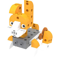Load image into Gallery viewer, Thames &amp; Kosmos Kids First Robot Pet Shop: Owls, French Bulldogs, Sloths &amp; More! STEM Experiment Kit for Young Engineers | Build 8 Motorized Robots of Cute Animals | Play &amp; Learn with Storybook Manual
