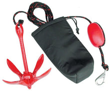 Load image into Gallery viewer, Airhead Complete Grapnel Anchor System , Black , 3.5 LBS, 25&#39; ROPE, A-2
