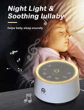 Load image into Gallery viewer, Dreamegg Portable White Noise Machine for Baby Sleeping with Night Light, Nature Sounds, White Noise and Lullaby, Child Lock &amp; Dreamegg D1 Sound Machine
