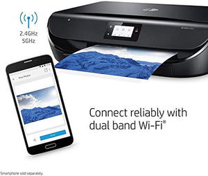 HP ENVY 5055 Wireless All-in-One Photo Printer, HP Instant Ink, Works with Alexa (M2U85A)