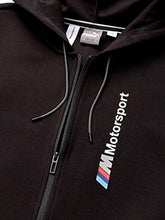 Load image into Gallery viewer, PUMA Mens BMW M Motorsport Full Zip Hoodie, Black, M
