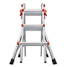 Load image into Gallery viewer, Little Giant Ladders, Velocity, M13, 13 Ft, Multi-Position Ladder, Aluminum, Type 1A, 300 lbs Weight Rating, (15413-001)
