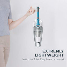 Load image into Gallery viewer, Black &amp; Decker BDST1609 3-in-1 Corded Lightweight Handheld Cleaner &amp; Stick Vacuum Cleaner, White with Aqua Blue
