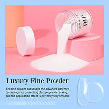 Load image into Gallery viewer, AZUREBEAUTY Dip Powder Clear Color 2Oz/56g, Basic Transparent Acrylic Dipping Powder Crystal French Nail Art Starter Manicure Salon DIY at Home, Odor-Free, Long-Lasting, No Nail Lamp Needed
