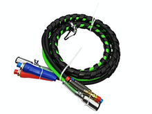 Load image into Gallery viewer, Trackon Parts 12 Ft. 3-in-1 Wrap Set, ABS Electrical and Rubber Air Line Hose Assemblies, for Semi Truck Tractor Trailer
