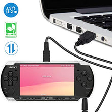 Load image into Gallery viewer, FunTurbo PSP Charger Cable, Playstation Portable Charger PSP Power Cord for Charging Sony PSP 1000 2000 3000 USB Data Cable &amp; Charging Cord 2-in-1 (2 Pack)
