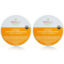 Load image into Gallery viewer, Mambino Organics Oh Baby. Belly Butter - All Natural Anti Stretch Mark Cream, 4 Ounces (2PACK)
