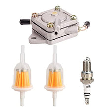 Load image into Gallery viewer, 10L0L Golf Cart Fuel Pump Impulse Kit for Club Car DS Precedent 1984-up Gas with 290FE 350FE Kawasaki Engine, Replace OEM 1014523 1014524
