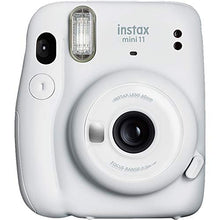 Load image into Gallery viewer, Fujifilm Instax Mini 11 Instant Camera - Ice White (16654798) + 3 Packs Fujifilm Instax Mini Twin Pack Instant Film (16437396) + Batteries + Case + Cloth
