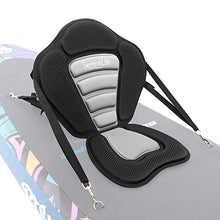 Load image into Gallery viewer, Detachable Universal Paddle-Board Seat - Adjustable Paddle Board Seat, Form-Fitting Design for All Body Sizes, Large &amp; Small, Compatible for Kayaks, Rowboats, Fishing Boats - SereneLife SLSUPST15
