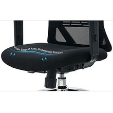 Load image into Gallery viewer, Ticova Ergonomic Office Chair - High Back Desk Chair with Adjustable Lumbar Support &amp; Thick Seat Cushion - 140°Reclining &amp; Rocking Mesh Computer Chair with Adjustable Headrest, Armrest
