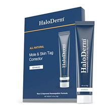 Load image into Gallery viewer, HaloDerm Advanced Skin Tag Remover &amp; Mole Remover - All Natural Skin Tag Cream - Remove up to 10 Skin Tags (FAST Results In As Little As 3-5 Applications) (1 Pack)
