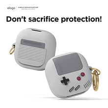 Load image into Gallery viewer, elago GB5 Case Compatible with Samsung Galaxy Buds 2 Case (2021) / Galaxy Buds Pro Case (2021) / Galaxy Buds Live Case (2020), Classic Handheld Game Console Design [US Patent Registered] [Light Grey]
