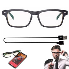 Load image into Gallery viewer, VMOPA Bluetooth Audio Glasses with Noise Cancelling Mic, Bluetooth 5.0 Smart Glasses Wireless Headphones Glasses, IPX7 Waterproof Sunglasses, USB Magnetic Charging Cable
