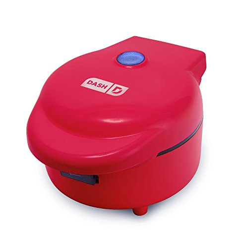 DASH Waffle Bowl Maker: The Waffle Maker Machine for Individual Waffle Bowls, Belgian Waffles, Taco Bowls, Chicken & Waffles, other Sweet or Savory Treats - Red