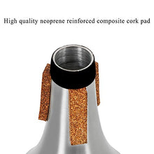 Load image into Gallery viewer, Eastrock Trumpet Straight Mute Silencer Lightweight with Rubber Cork for Jazz,Classic,Beginners and Students
