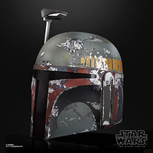 Load image into Gallery viewer, STAR WARS The Black Series Boba Fett Premium Electronic Helmet, The Empire Strikes Back Full-Scale Roleplay Collectible
