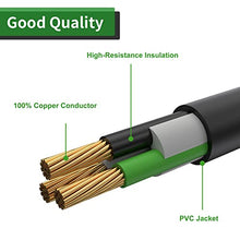 Load image into Gallery viewer, RVGUARD 50 Amp to 110 Volt RV Adapter Cord 12 Inch, NEMA 5-15P to NEMA 14-50R Electrical Power Adapter with LED Power Indicator, Green
