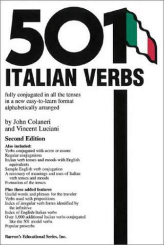 501 Italian Verbs (501 Verbs Series)