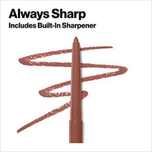 Load image into Gallery viewer, Lip Liner by Revlon, Colorstay Face Makeup with Built-in-Sharpener, Longwear Rich Lip Colors, Smooth Application, 630 Nude
